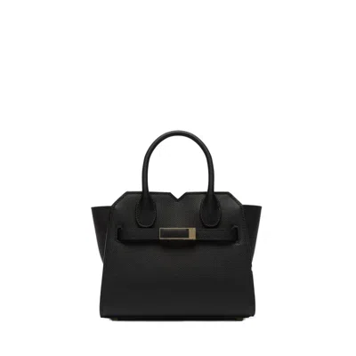 Valextra Milano Micro Bag In Black