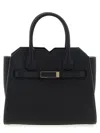 Valextra 'milano' Mini Handbag In Black