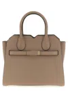 Valextra 'milano' Mini Handbag In Brown