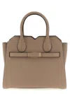 Valextra Milano Mini Handbag In Sand