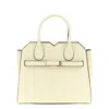 Valextra Milano Mini Handbag In Yellow