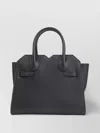 Valextra Milano Small Leather Shoulder Bag