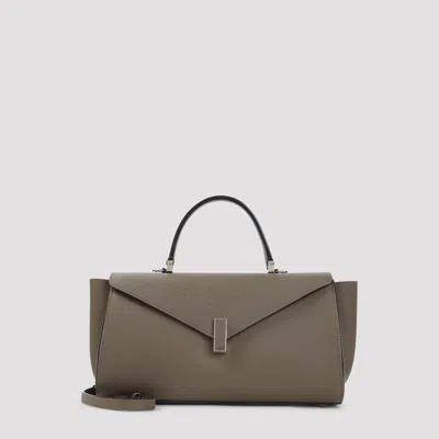 Valextra Mini Editor Handbag - W:32cm H:14cm D:15cm In Orange