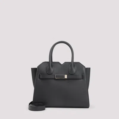 Valextra Mini Handbag - Timeless Luxury In Leather In Black