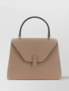 Valextra Mini Handbag With Adjustable Strap And Top Handle