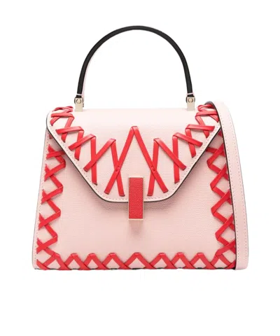 Valextra Mini Iside Toji Tote Bag In Pink