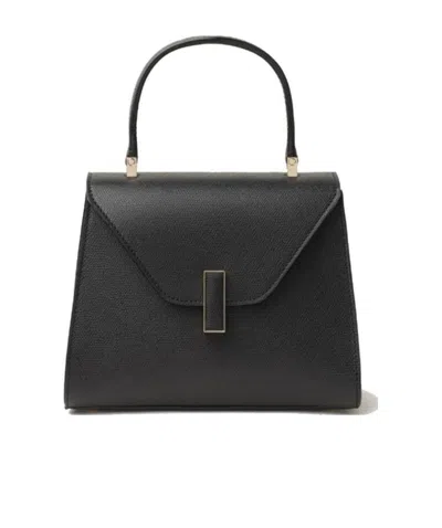 Valextra Mini Iside Top-handle Bag In Black