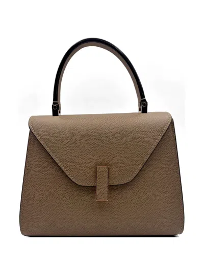 Valextra Mini Iside Top-handle Tote Bag In Brown