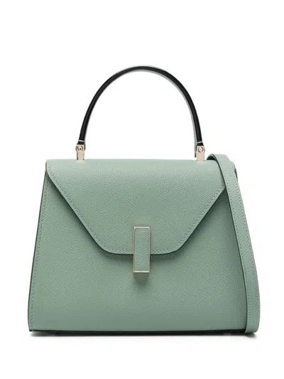 Valextra Mini Iside Tote Bag In Green