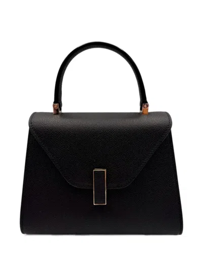 Valextra Mini Iside Two-way Tote Bag In Black