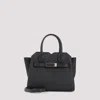 Valextra Milano Mini Handbag In Black