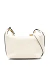Valextra Mini Mochi Cross Body Bag In White