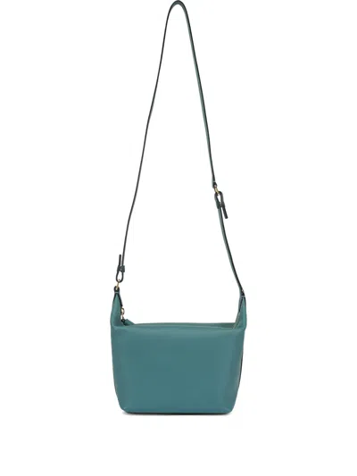 Valextra Mini Mochi Shoulder Bag In Blue