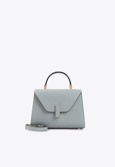 Valextra Mini Niagara Crossbody Bag In Blue