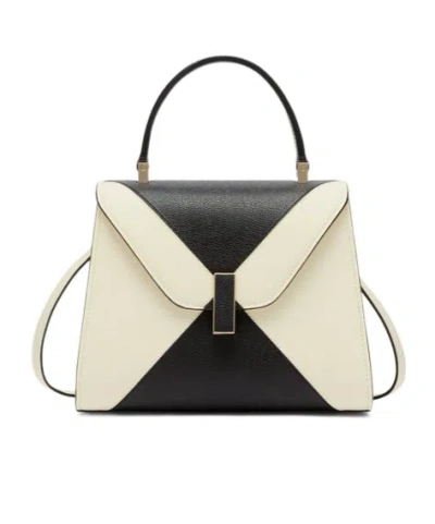 Valextra Mini Shoulder Bag In White