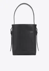 Valextra Open Top Mini Bucket Bag
