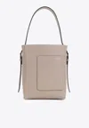 Valextra Sahara Calf Leather Small Bucket Bag
