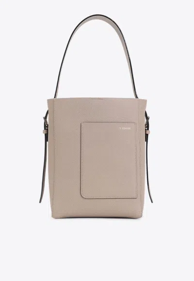 VALEXTRA MINI SOFT BUCKET BAG