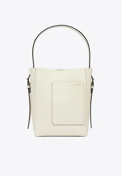 VALEXTRA MINI SOFT BUCKET BAG