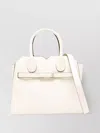 Valextra Mini Structured Tote Bag With Top Handle