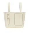 Valextra "soft" Crossbody Bag Micro In Nude