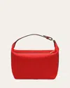 Valextra Mochi Calfskin Leather Pouch Bag