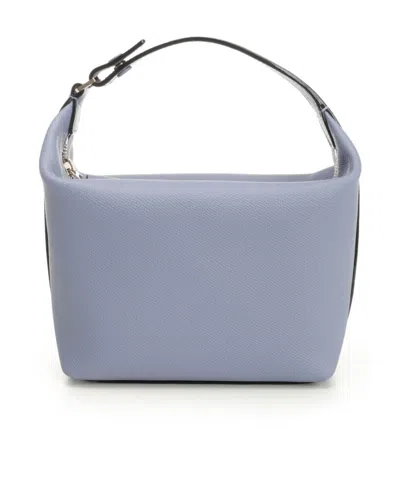 Valextra Mochi Mini Handbag In Blue
