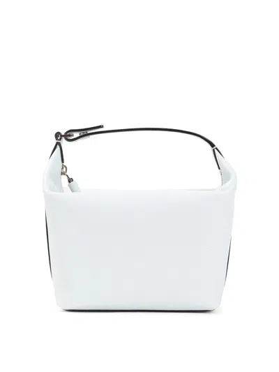 Valextra Mochi Pouch Bag In Silver
