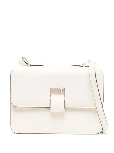 Valextra Nolo Crossbody Bag In Neutrals