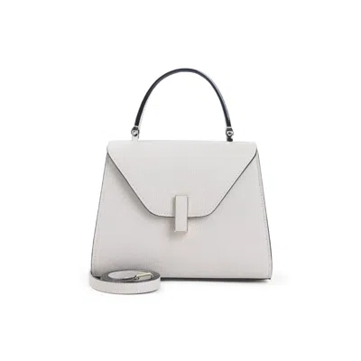 Valextra Nude Cachemire Iside Top Handle Mini Bag