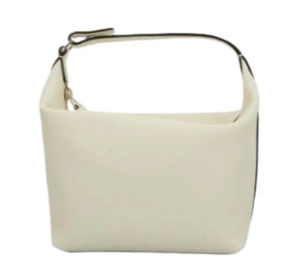Valextra Parchment Leather Bag In Neutral