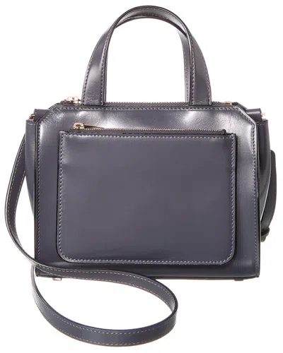 ハンドバッグ VALEXTRA PASSEPARTOUT MINI HANDBAG IN SMOOTH LEATHER Valextra Passepartout Mini Leather Tote In Blue | ModeSens
