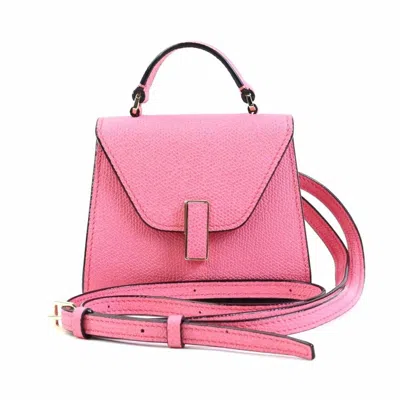 Pre-owned Valextra Pink Leather Fanny Pack Shoulder Bag ()