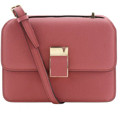 Pre-owned Valextra Pink Leather Shoulder Bag ()