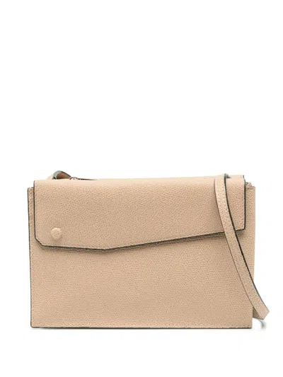 Valextra Pocket Love Tasche In Neutrals