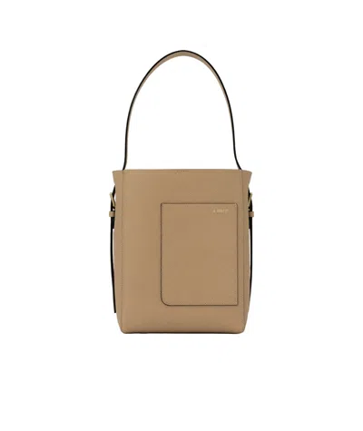 Valextra Rectangular Shoulder Bag In Green