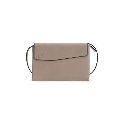 Valextra Sahara Calf Leather Trio Crossbody Bag