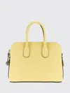 Valextra Mylogo Mini Handbag In Yellow