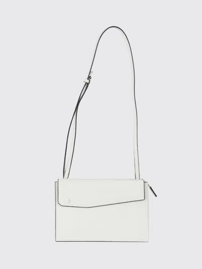 Valextra Shoulder Bag Woman Color Beige In White
