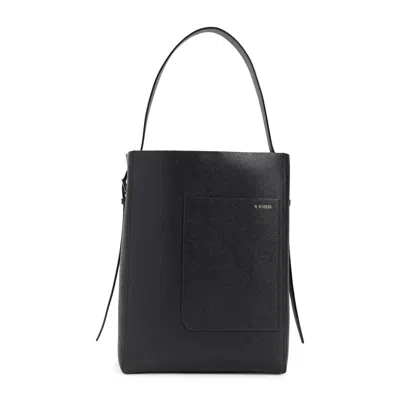 Valextra Shoulder Bags Black