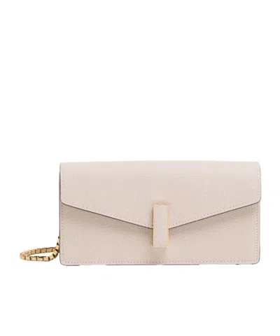 Valextra Singlehandle Bag In Nude