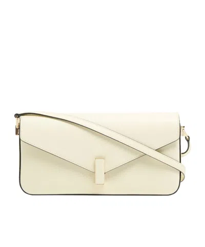 Valextra Singlelayer Mini Bag In Nude