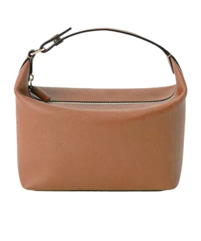 Valextra Small Crossbody Bag In Brown