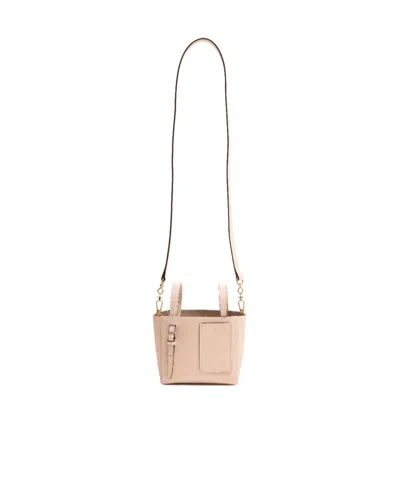 Valextra Small Crossbody Bag In Pink