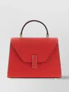 Valextra Red Iside Micro Crossbody Bag