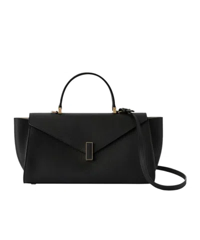 Valextra Small Singleshoulder Bag In Black