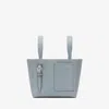 Valextra Micro Leather Bucket Bag