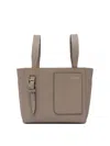 Valextra Soft Micro Handbags In Nude