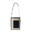 Valextra Soft Canvas Bucket Mini Bag