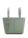 Valextra Patch-pocket Zip-up Mini Tote Bag